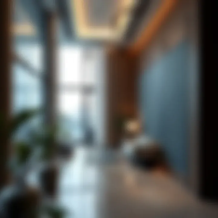 Modern design features of Address Sky View