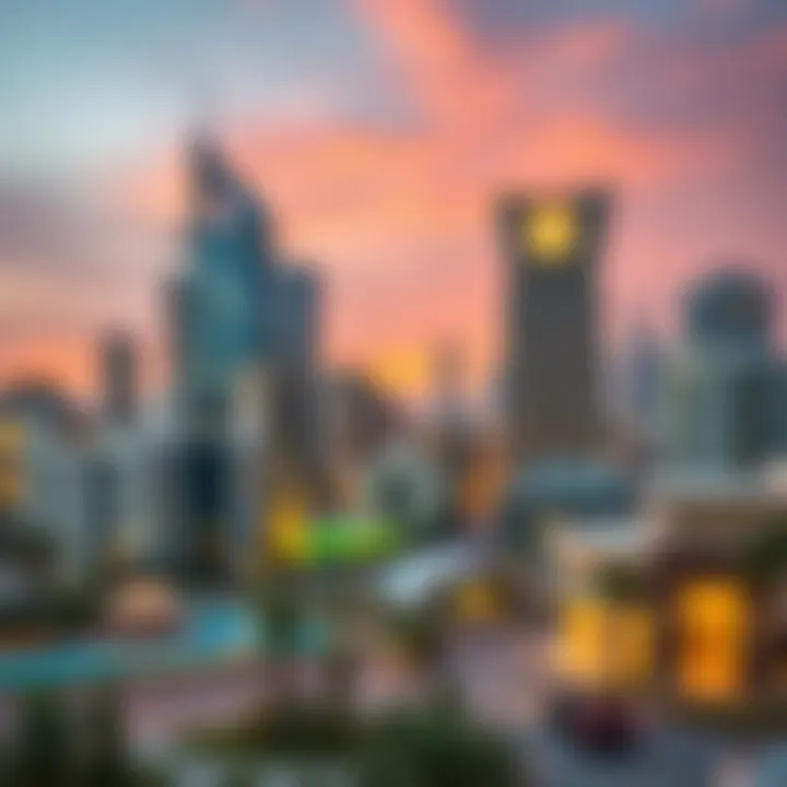 Iconic Al Fardan Developments A stunning view of Al Fardan Real Estate developments in Dubai