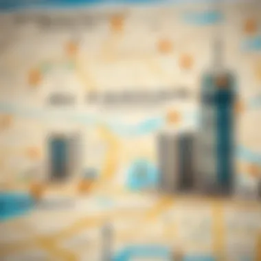 Strategic Property Locations Detailed map showcasing Al Fardan property locations in Dubai