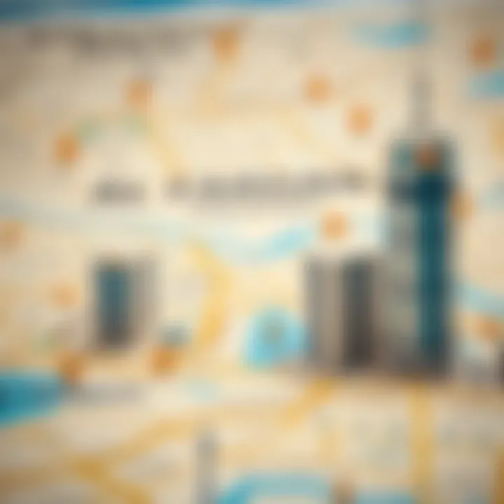 Strategic Property Locations Detailed map showcasing Al Fardan property locations in Dubai