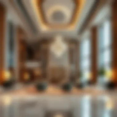 Elegant Interior of Al Jaddaf Building Interior design of Al Jaddaf Building