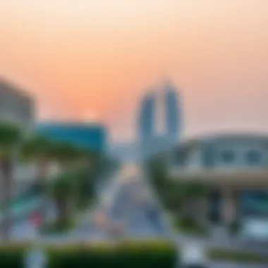 Infrastructure Developments Near Al Khail Gate Surrounding infrastructure developments near Al Khail Gate