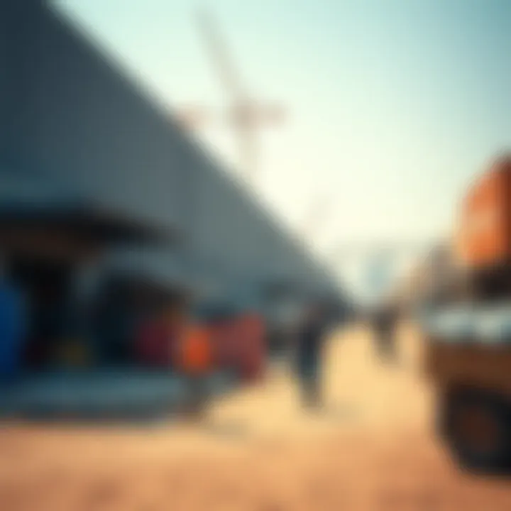 Economic Activities in Al Qusais Industrial Area 2 Illustration of economic activities in Al Qusais Industrial Area 2 highlighting its vibrancy