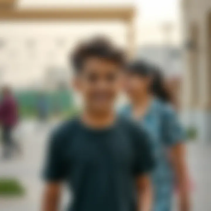 Community Life in Al Shaab Village Vibrant community spaces within Al Shaab Village