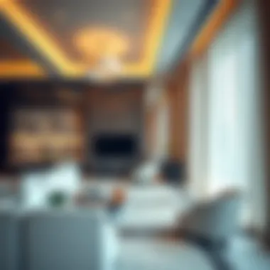 Luxurious Interiors of Ameri Tower Interior design elements highlighting the luxurious features of Ameri Tower