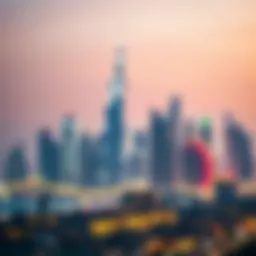 Breathtaking skyline of Dubai showcasing iconic skyscrapers