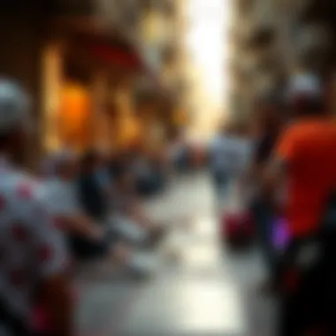 Social Dynamics in Satwa Community A community gathering event exemplifying the social dynamics in Satwa