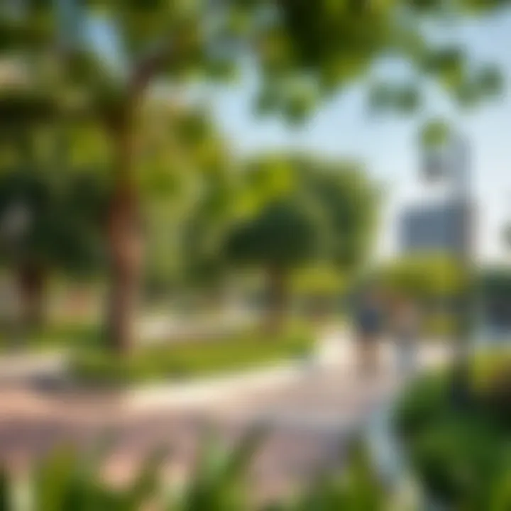 Green Spaces and Recreation in Central Downtown Arjan Beautiful parks and recreational areas in Central Downtown Arjan