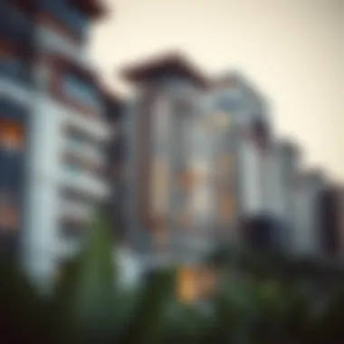 Luxury Residences in Central Downtown Arjan Luxurious residential buildings in Central Downtown Arjan with modern architecture