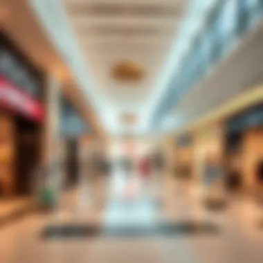 Diverse Retail Spaces Inside Circle Mall JVC Interior view showcasing diverse retail spaces at Circle Mall JVC