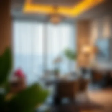 Cozy Dining Area in Citadines Dubai Cozy dining area in Citadines Dubai