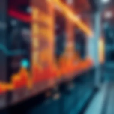 Foreign Exchange Market Trends Visualization Visual representation of foreign exchange market trends