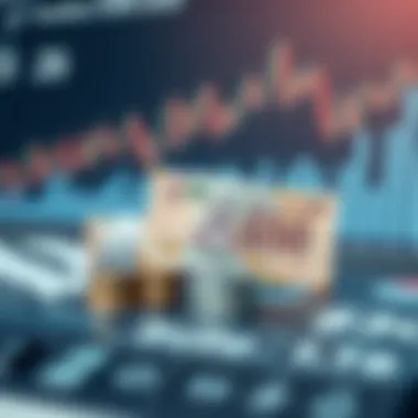 GCC Currency Landscape Analysis GCC currencies with a backdrop of financial graphs