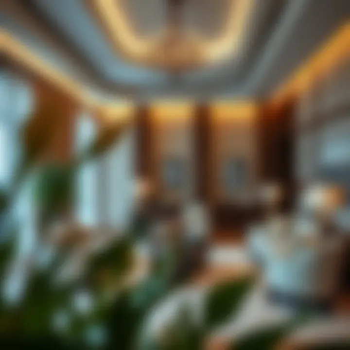 Interior design of a Damac luxury apartment
