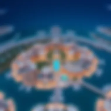 Stunning Aerial View of the Nice Cluster Aerial view of the Damac Lagoons showcasing the Nice Cluster