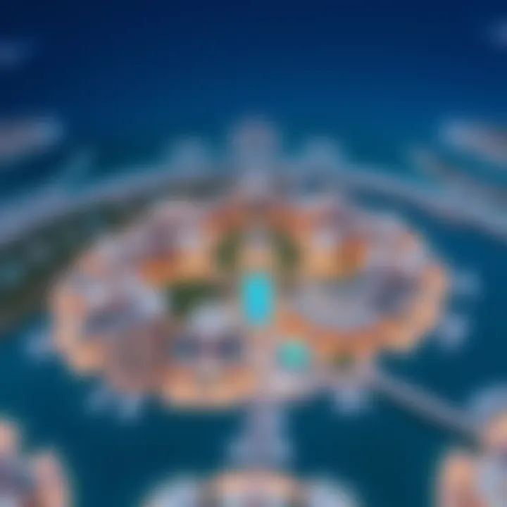 Stunning Aerial View of the Nice Cluster Aerial view of the Damac Lagoons showcasing the Nice Cluster