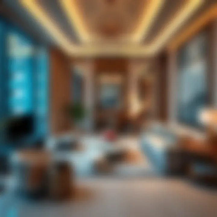 Luxury Living: Interior Design by Damac Interior of a luxurious apartment developed by Damac