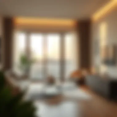 Current Rental Trends in Deira Trendy apartment showcasing rental trends in Deira