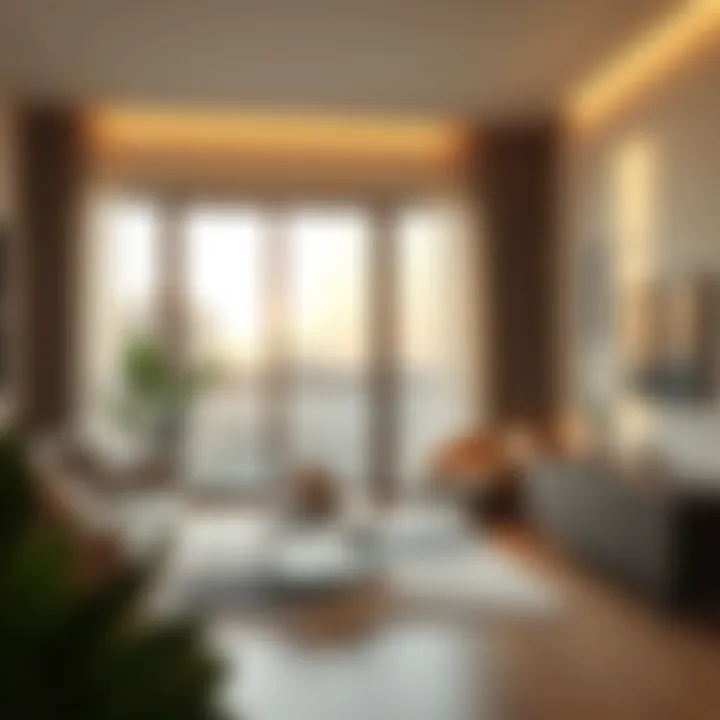 Current Rental Trends in Deira Trendy apartment showcasing rental trends in Deira