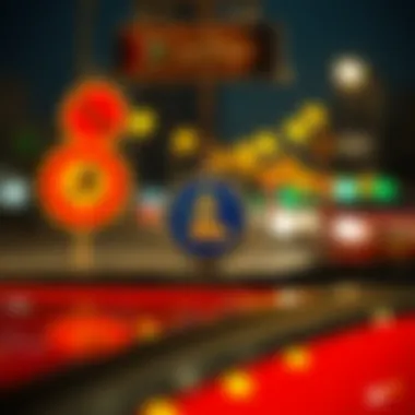 Cultural Symbols of Driving Etiquette Cultural symbols representing driving etiquette in UAE