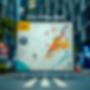 Parking Zones Map of Dubai A map highlighting different parking zones in Dubai