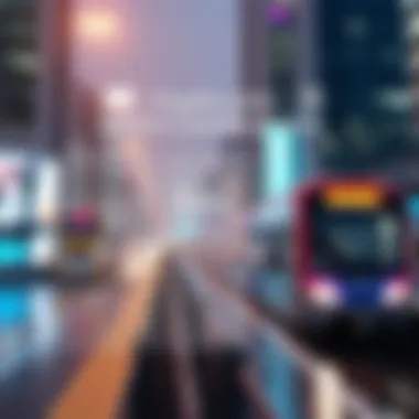 Economic Growth Fueled by Metro Connections Infographic illustrating the economic benefits of metro connectivity