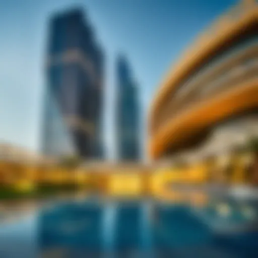 Stunning architectural design of Emaar Clearpoint