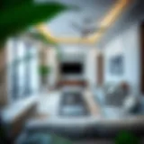 Comfortable Interiors of Emaar Staff Accommodation Modern Emaar staff living quarters showcasing comfortable interiors