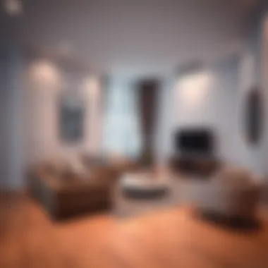 Stylish Living Room in Dubai Apartment Modern living room in a 1 bedroom apartment