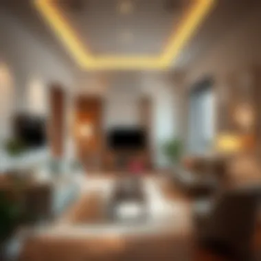 Welcoming Interiors of Budget-Friendly Flats A welcoming interior of a budget-friendly flat in Dubai