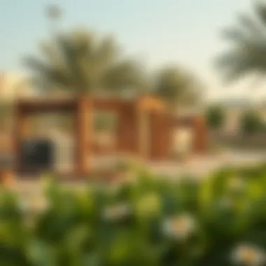 Community Park in Al Khail Gate Vibrant community park in Al Khail Gate providing outdoor relaxation spaces