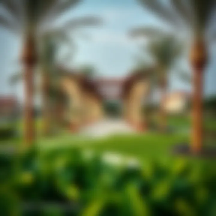 Charming public parks and green spaces in Al Khubeirah