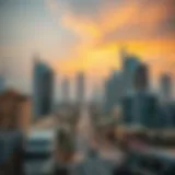 Stunning skyline view of Al Khubeirah showcasing modern architecture