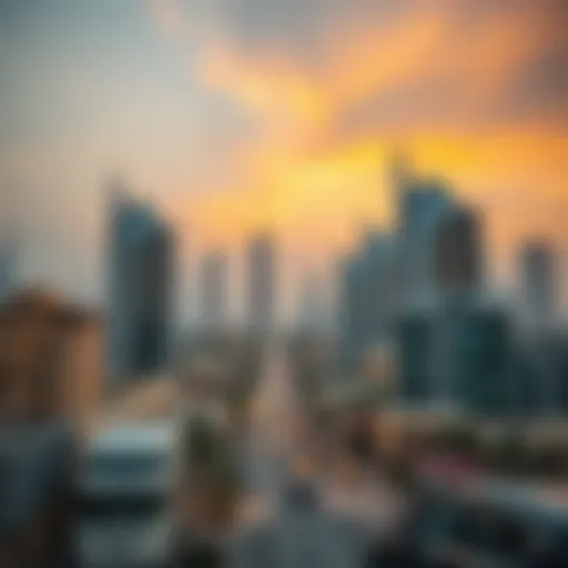 Stunning skyline view of Al Khubeirah showcasing modern architecture