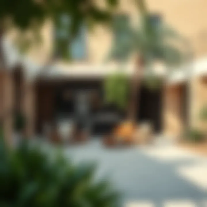 Vibrant community spaces in Al Muzoone