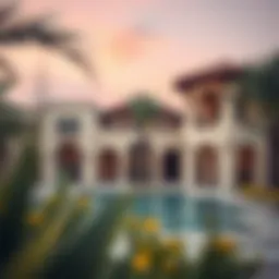 Stunning architectural view of Al Reef Arabian Village