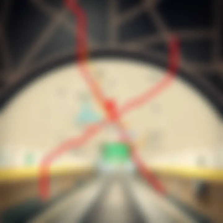 Map of Dubai Metro showing Al Rigga's strategic position