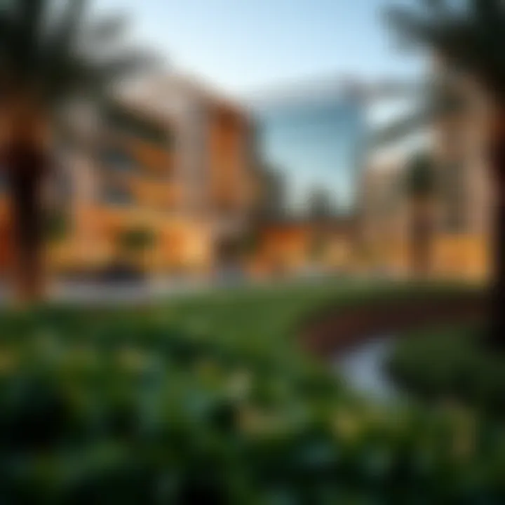 Impact of Al Safa Park on Local Real Estate View of Al Safa Park's impact on local real estate developments