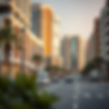 Contemporary Real Estate Along Al Salam Street Modern architecture along Al Salam Street highlighting real estate developments