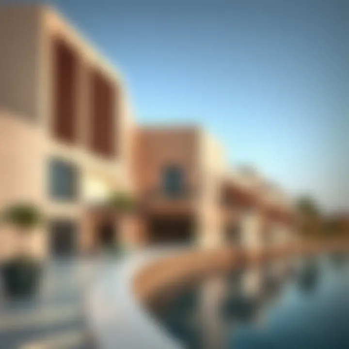 Modern Heritage Architecture at Al Seef Modern architectural designs blending with heritage at Al Seef