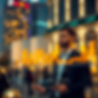 Investors Analyzing Market Trends Investors analyzing real estate market trends on a digital platform