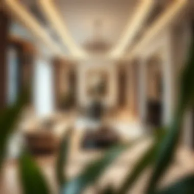 Luxurious Interiors of Dubai Residential Property Luxurious interiors of a residential property in a Dubai project