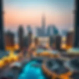 Overview of Dubai's skyline showcasing the real estate market
