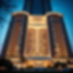 Stunning architectural view of Davinci Tower