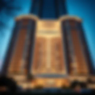 Architectural Excellence of Davinci Tower Stunning architectural view of Davinci Tower