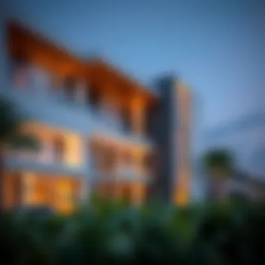 Luxurious Residential Development Luxurious residential development within برجيل جزيرة الريم highlighting contemporary design.