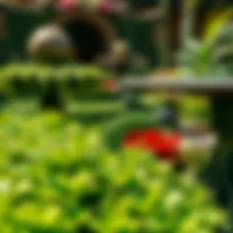 Lush greenery in Dubai Miracle Garden