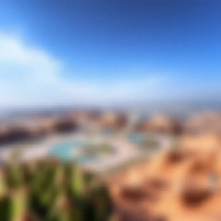 Breathtaking Landscape of Binghatti Panoramic view of Binghatti landscape