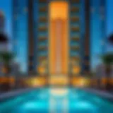 Stunning view of Bliss Dubai's architectural design