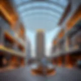 Architectural detail of برجمان showcasing modern design elements